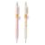 RXXCMD Stationery Decoration Automatic Pen for Writing School Supplies Cute Mechanical Pencil with Flower(0.7mm)