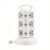 RXXCMD Tower Power Strip Surge Protector Vertical Multi Sockets Way Universal Outlets Pluging Socket 2 300cm Extention Cord(UK pluging)