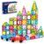 Ryoichi 138PCS Magnetic Tiles Set with 2 Cars, STEM Educational Construction Building Blocks & Montessori Learning Toys for Kids Ages 3-9+ Years