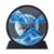 rysnwsu Moving Sand Art Picture w/Mirror, 3D Dynamic Sand Art Liquid Motion Sandscapes, Children’s Large Desktop Art Toys, Home & Office Relaxing Desktop Decor (Blue-World, 12”)