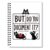 RZHV But Did You Document It Cute Colorful Spiral Notebook Hardcover College Ruled Lined Journal, Black Cat Gag Notepad for Work Office, National HR Day New Job Notebook Gifts for HR Manager Coworker
