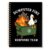 RZHV Dumpster Fire Response Team Cute Colorful Spiral Notebook Hardcover College Ruled Lined Journal, Silly Goose Dumpster Sarcastic Notebook for Work, Thank Journal Gifts for Coworker Project Team