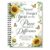 RZHV Never Forget You are the Piece that Made the Difference Sunflower Flower Spiral Notebook Hardcover College Ruled Lined Journal, Retirement Graduation New Job Notebook Gifts for Women Colleague