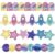 Sabary 120ft Bulletin Board Borders Decorations Outer Space Classroom Decor Galaxy Star Planet Pastel Scalloped Border Trim for Teacher School Office Supplies Classroom Door Wall Decor, 4 Patterns