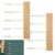 Sabary 2 Pcs Chalk String Line Markers for Chalkboards Blackboard Staff Liners Chalk Stick Holder Poles Wooden for Music Teachers Staff Drawing Scribe Tool Five-line Sheet Score Teaching Accessory