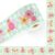 Sabary 65ft Bulletin Board Borders Flower Die-Cut Rolled Border Trim Classroom Decoration, Floral Gingham Designs for Back to School Supplies Wall Door Decor(Green)
