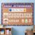 Sabary Space Theme Daily Attendance Chart for Classroom Bulletin Board Decoration Set DIY Classroom Management Chart 30 Astronaut Cutouts for Teacher Back to School Homeschool Preschool Elementary