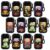 Sacubee 12 Pcs Halloween Mini Hand Sanitizers with Keychain Hand Sanitizer Mist Travel Size Ghost Pumpkin Vampire Holiday Gift for Halloween Party Favor Trick or Treat Basket Decor