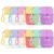 Sacubee 12 Pcs Hydrating Hand Sanitizer Spray Scented Hand Sanitizer Mini Spray with Keychain Portable Travel Size 1.2 Fl oz 6 Refreshing Scents Moisturizing for Women Travel Office
