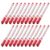 SAFIGLE 20pcs Ultra Fine Tip Dry Erase Markers 0.5mm Red Washable Ink Pens