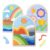 Safmord Montessori Wooden Shape Puzzles – Color Matching & Cognition Fun for Kids Over 3 Years Old, with Rainbow Blocks & Themes, Fine Motor Skill Building Toys & Gifts (3 Pack Colorful)