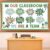 Sage Green In Our Classroom We Are A Team Bulletin Board Set Positive Inspirational Team Spirit Accent Cutout Motivational Teamwork Classroom Decorations for Back to School Wall Decor Teacher Supplies