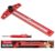 Saker Woodworking Scriber Marking Line Ruler,Aluminum Alloy T-Square