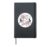 Sakura Cherry Blossom Crane Bird Japan Spring Hardcover Journal, Black