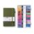 SAKURA Gelly Roll 74 Pack Gift Set and Ruled A5 Notebook Pine Needle