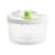 Salad Spinner With Drain Spout, Manual Crank Fruit Washer Bowl