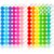 SallyFashion 1440PCS 3/4 inch Colored Round Coding Dot Labels, 8 Color Polka Circle Label Stickers for Toddler Student Classroom, Garage Sales, Papers