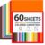 SallyFashion 60 Sheets Colored Cardstock Paper 12×12, 65lb/180gsm Cardstock in 30 Vibrant Colors for Card Making, Scrapbooking & DIY Crafts, Die Cutting
