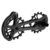 Saluaqui 16T Bike Ceramic Bearing Pulley Wheel Set Composite Material Aluminum Rear Derailleurs Compatible with 6800 6870 4600 9000 9070 DURA ACE Lightweight