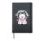 Samoyed Mom Art For Women Girls Mom Dog Owner Samoyed Mom Hardcover Journal, Black