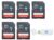 SanDisk 32GB Ultra SD Card Class 10 Memory Card 5 Pack SDSDUNR-032G-GN3IN