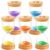 Sand Timer Set 3/5/10/15/30 Minutes, Wooden Glass Sand Timer, Educational Aid for School, Visual Timekeeper for Homework, Games and Learning Activities, Colorful Sand Clocks with Wooden Cover