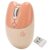 Sanpyl Wireless Mouse BT5.1 Or 2.4GHz Silent Click Adjustable DPI Auto Sleep Office Mouse Girl Working Family School Cafe (Milk Tea Color)