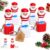 Santa Claus Luminous Voice Keychain,Rechargeable Sound Fidget Toys Adults