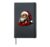Santa Jesus Hardcover Journal, Black