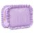 Sanwuta Seersucker Ruffle makeup bag Seersucker Cosmetic Bags Large Stripe Women Pouch Large Preppy Storage Pouch Toiletry Travel Organizer for Wedding Bridesmaid Bride Mom Gift(Gray)