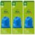 SANZINAZ 13 Gallon Tall Kitchen Trash Bags with Drawstring Closure, Household Garbage Bags for Kitchen, 20 Bags per Roll, Pack of 3 (60 Total Bags)