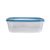 sanzinaz Large Storage Containers with Lids, 2 Pack, 2.5 Gallon Rectangle Plastic Storage Bins, Stackable Kitchen Organizer Containers for Pantry, Meal Prep, Leftovers, Dry Goods, Home Organization