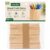 SANZINAZ Wood Craft Sticks, 50-Pack, Wooden Sticks for DIY Projects, Activities, Art Projects, Handmade Decorations, Hobby and Craft Supplie