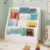 sarben 4-Tier Kids Bookshelf – Wooden Toddler Book Shelf White