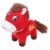 SASKATE 2026 Chinese New Year Horse Plush Toy, Red Stuffed Animal for (Sad)
