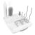 SASKATE Electric Bottle Brush Set, 3 Speeds 2 Brush Heads Rechargeable Cleaning Tool with Drying Rack for Bottles