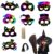 SASKATE Rainbow Eye Cover DIY Craft Kit for Kids Halloween Party