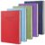 SATINIOR 5 Pack A4 Notebooks Leather Softcover Journal, Assorted Color