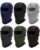 SATINIOR 6 Pcs Ski Mask Cover Balaclava Full Face Mask Summer Face Cover UV Windproof Balaclava for Men Women Outdoor Sports (Dark,Classic Style)