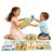 SATXTREM Updated Interactive Talking Flash Cards – Montessori Educational Toys with 20 Themed Posters & Dog Pen for 2-5 Year Olds Preschool Learning (Blue-Dog Poster)