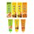 Sauce tube shaped highlighter pen set green yellow orange 4 pack for office desk