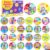 Sauyoza 52 Pack Baby Nursery Rhyme Party Favors Fidget Spinner for Kids Birthday, Kids Educational Fidget Spinner Bulk for Classroom Rewards, Goodie Bag Stuffers, Early Learning Party Supplies
