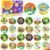 Sauyoza 52 Pack Bugs Party Favors Fidget Spinner for Kids Birthday, Insects Fidget Spinner Bulk for Classroom Rewards, Goodie Bag Stuffers, Educational Party Supplies