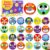 Sauyoza 52 Pack Math Party Favors Fidget Spinner for Kids Birthday