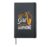 Saxophone Girl Just A Girl Who Loves Saxophone Hardcover Journal, Black