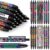 Sayglossy 120 Pcs Hispanic Heritage Month Ballpoint Pen Bulk International Flags Retractable Pens Spanish Hispanic Heritage Month Gifts for Coworkers Staff Teacher Office Supplies