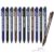 Sayglossy 12 Pcs Police Ballpoint Pens Cop Appreciation Gift Inspirational Officer Black Ink Pens Bulk 1.0 mm Medium Point Smooth Writing Ballpoint for Men Women Sheriff Law Enforcement