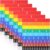 Sayglossy 6 Sets Fraction Tiles Sets for Math Fraction Manipulatives Montessori Math Materials EVA Foam Algebra Tiles Games for Classroom Teaching Aids, Homeschool Supplies