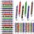 Sayglossy 72 Pcs Christian Bible Verse Pens Bulk Religious Christian Gifts for Women Men Inspirational Retractable Ballpoint Pen Motivational Appreciation Gifts for Coworker Teacher Church Supplies