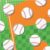 Say Hooray! Sport Spirit Multicolored Baseball Party Paper Napkins, 6.5 inch, 16 ct.